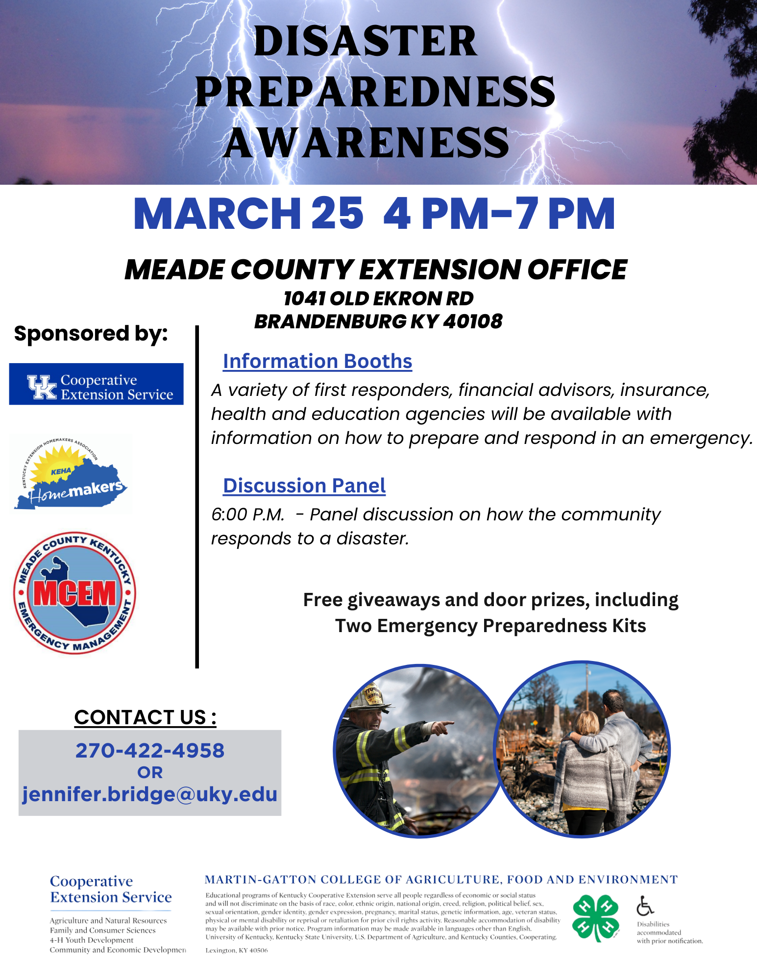 Disaster Preparedness Awareness